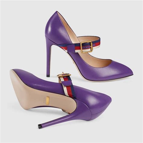 gucci パープル|gucci purple heels.